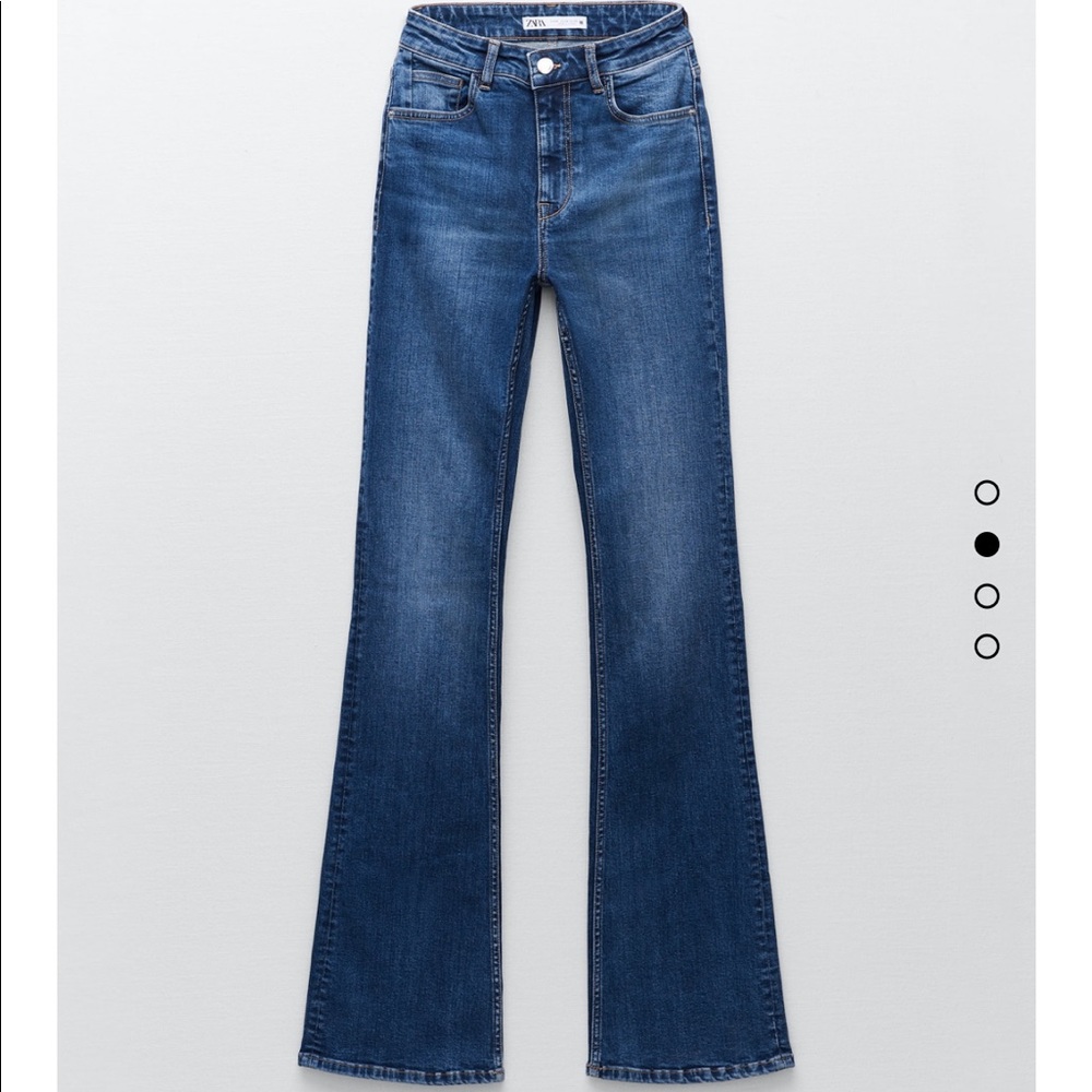 High rise flared jeans size 6 size 28